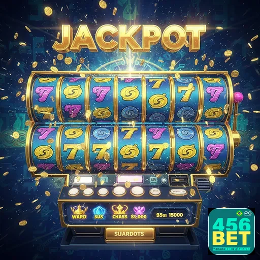 Imagem de máquinas caça-níquel no site 456bet, destaque para diversão e jogos de azar online